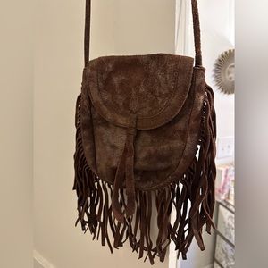 Hobo fringe crossbody